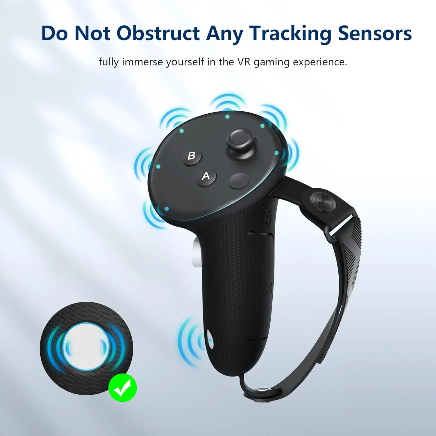 Silicone Controller Grips Cover for Quest 3 & 3S - Image 4