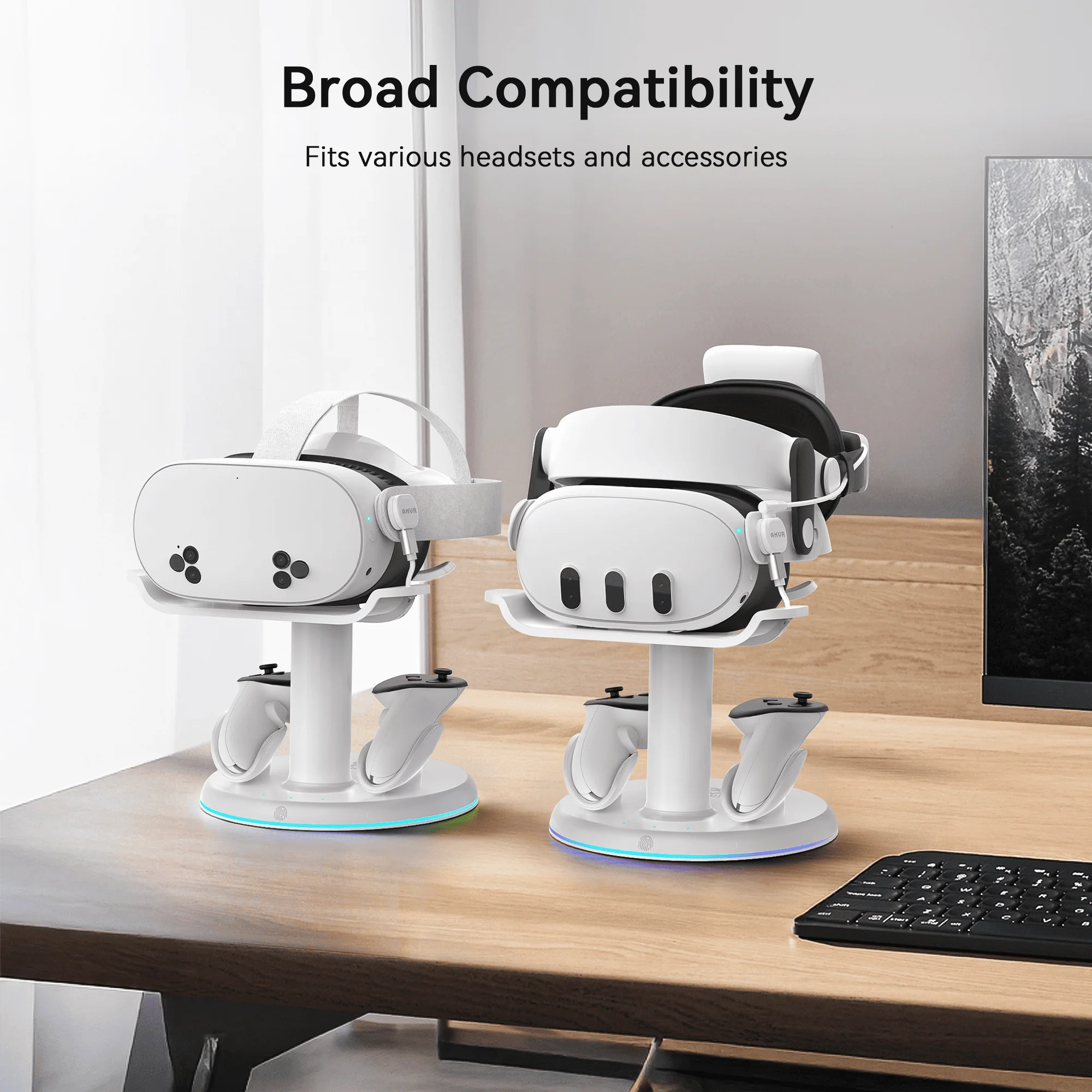 CD2 3-in-1 Magnetic Meta Quest 3/3S Charging Dock - Image 5