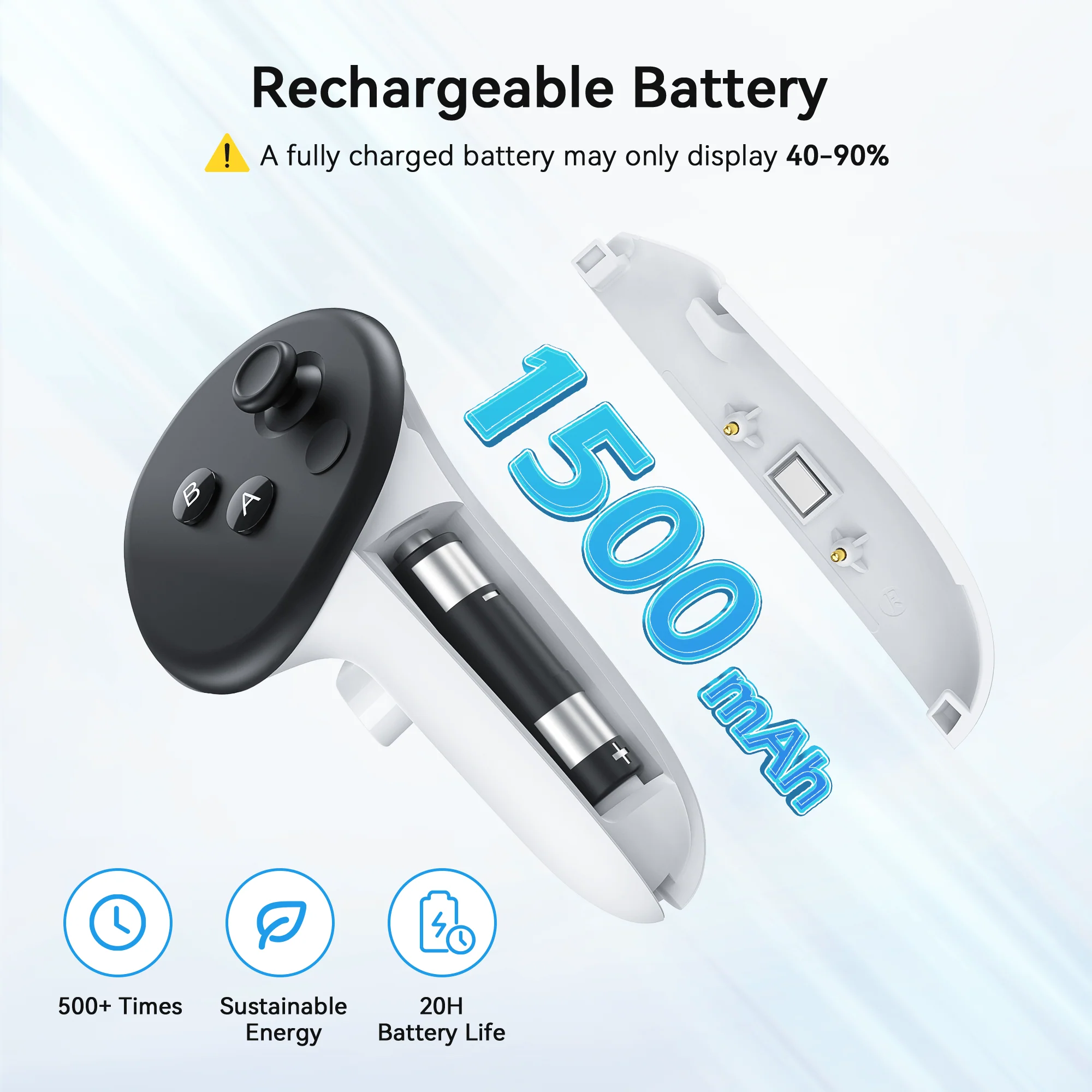 CD2 3-in-1 Magnetic Meta Quest 3/3S Charging Dock - Image 6