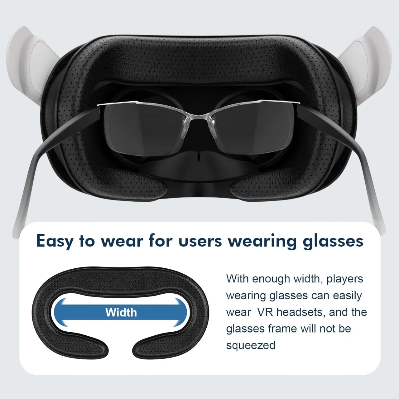 Soft PU Leather Face Cover for Quest 2 - Image 4