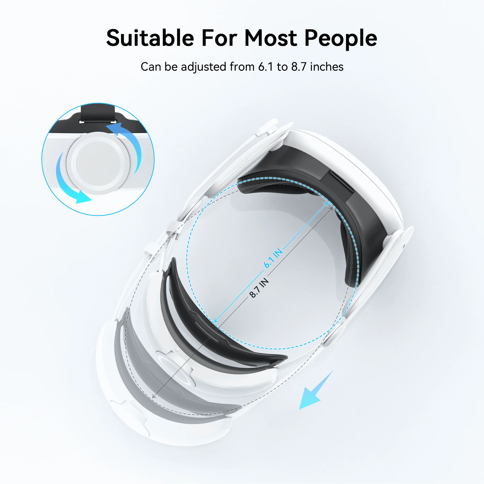 Battery Head Strap for  Quest 3 & 3S - Image 5