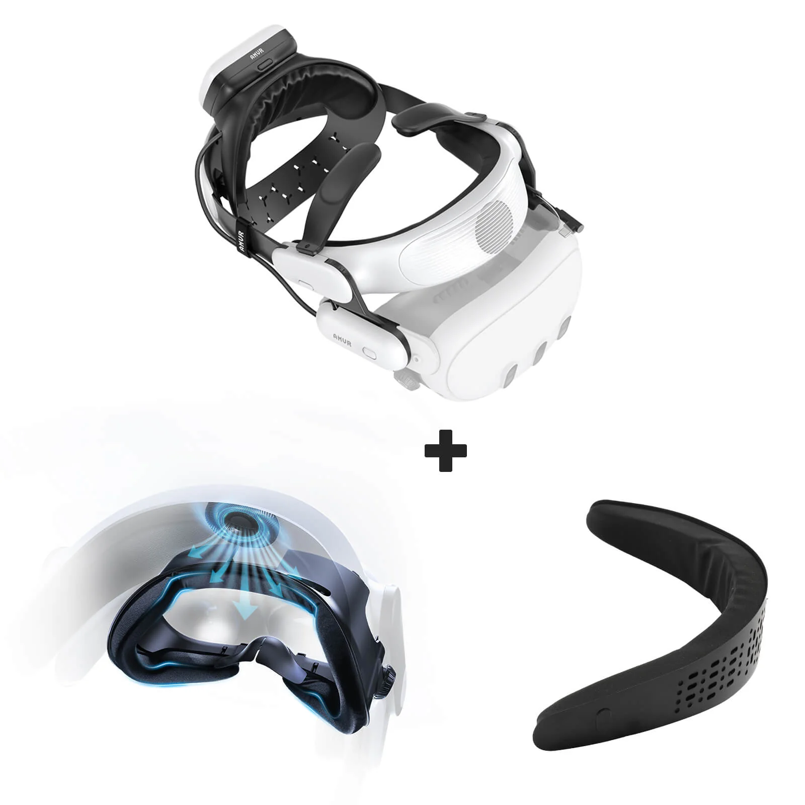 BS1 Battery Head Strap for Quest 3 (Includes One Battery) - Image 13