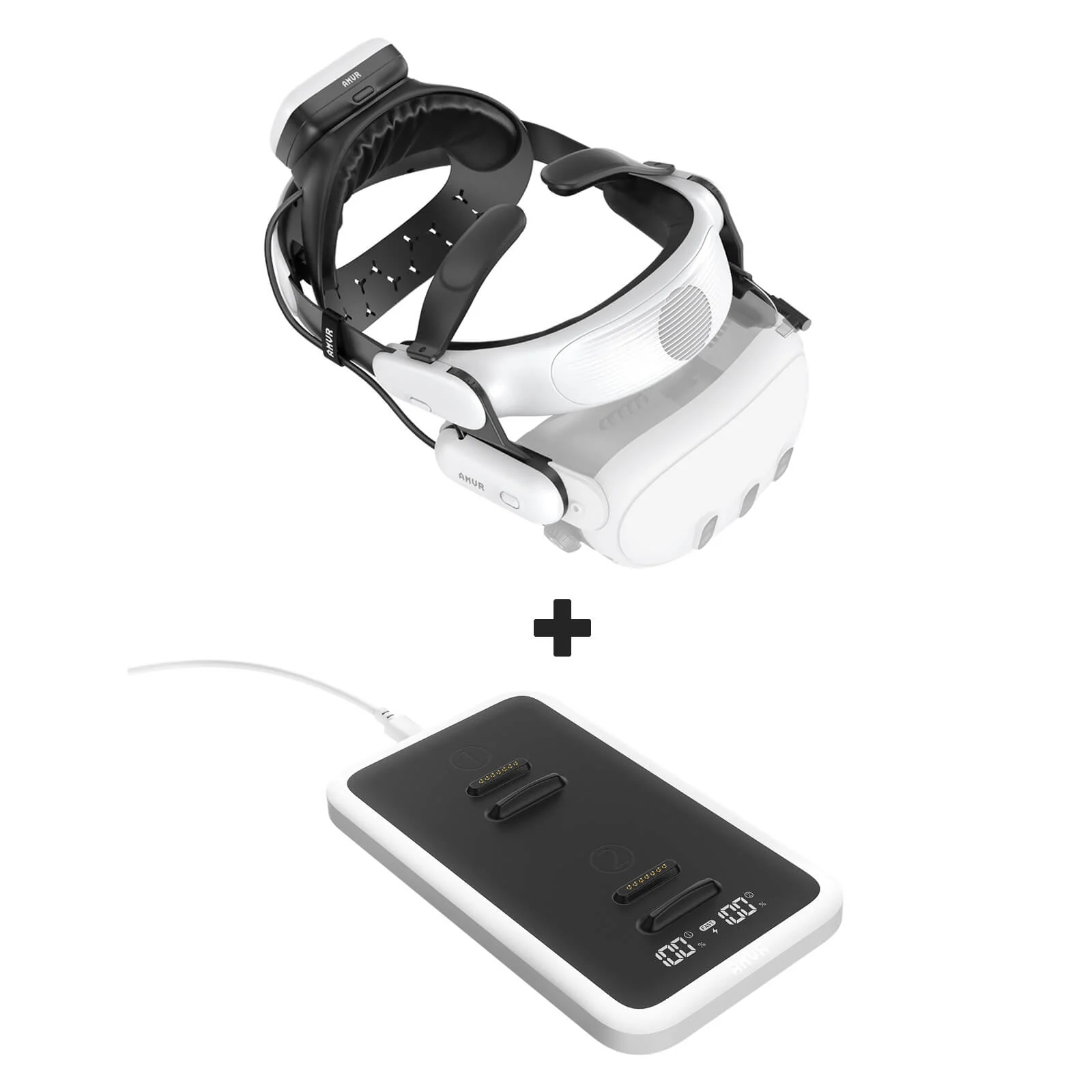 BS1 Battery Head Strap for Quest 3 (Includes One Battery) - Image 9