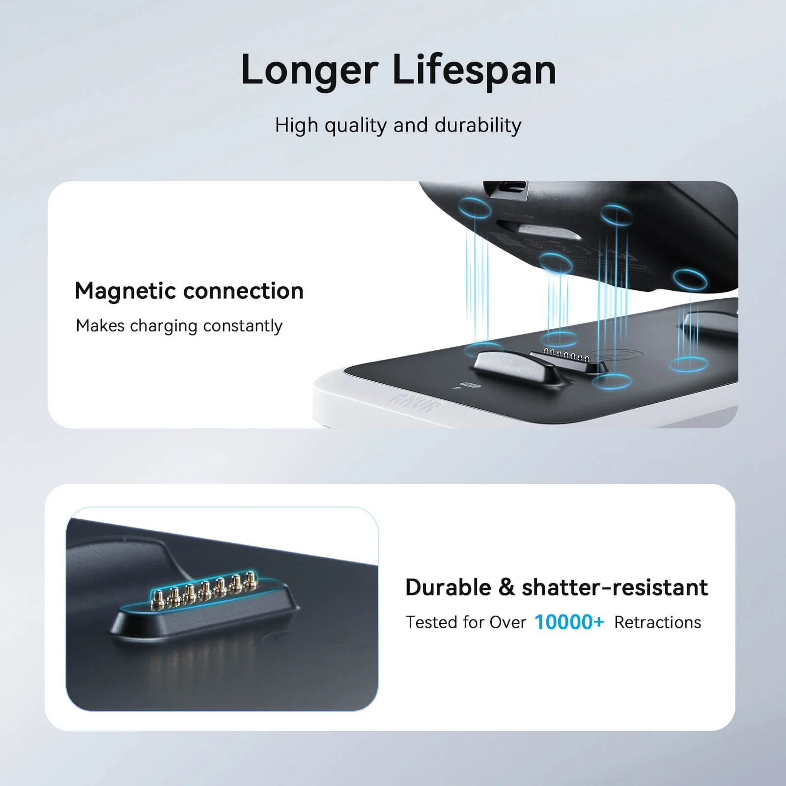 CD1 Dual-Slot Magnetic Charging Dock - Image 6
