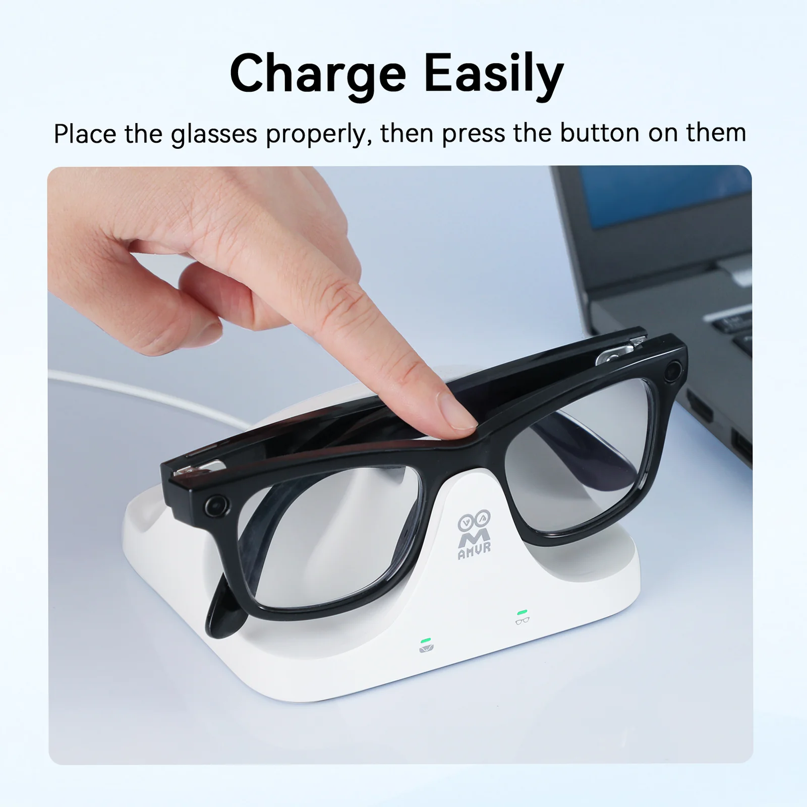 CD3 Charging Dock for Ray-Ban Meta Charging Case and Ray-Ban Meta Glasses - Image 6