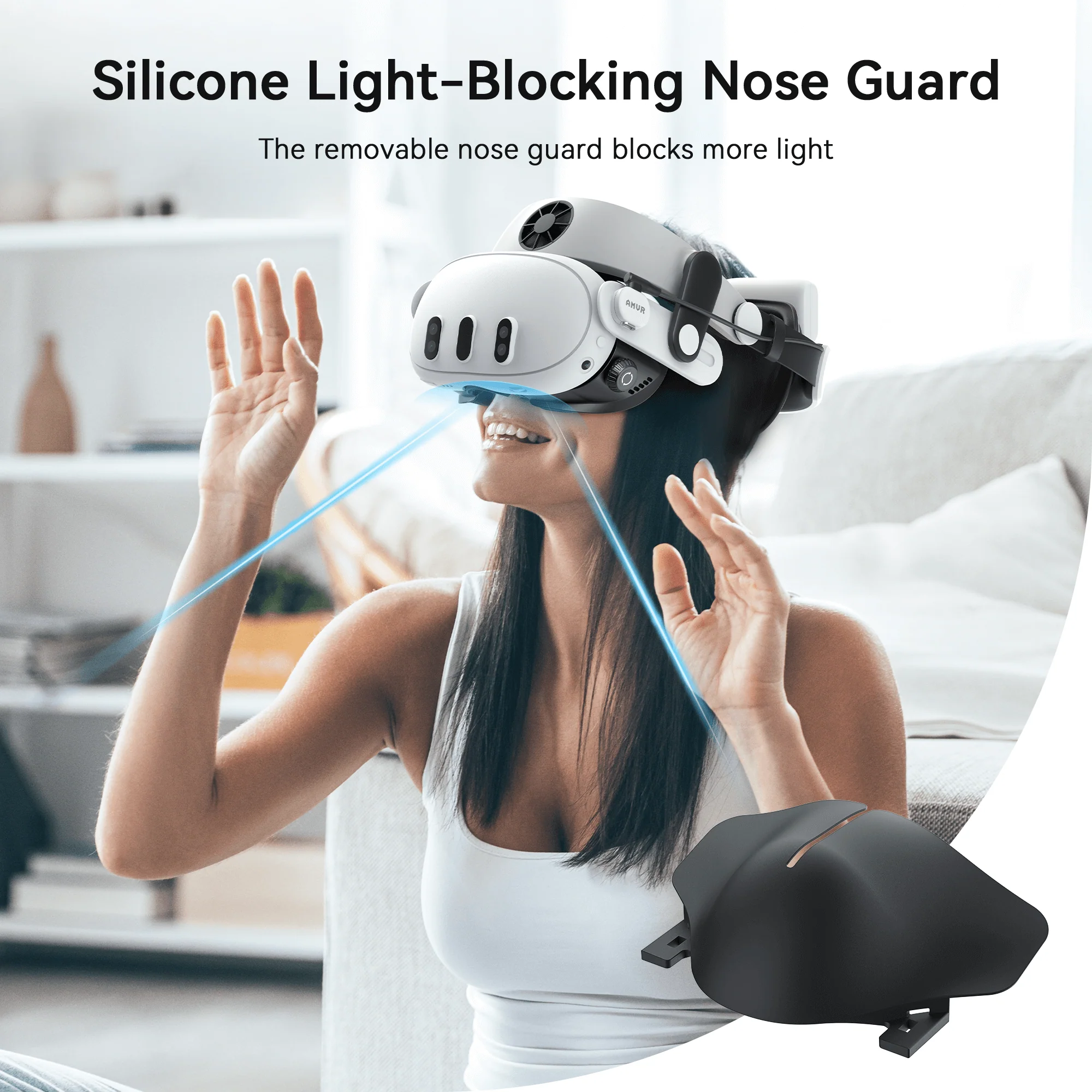 FC4A Ventilated Meta Quest 3 Facial Interface - Image 9