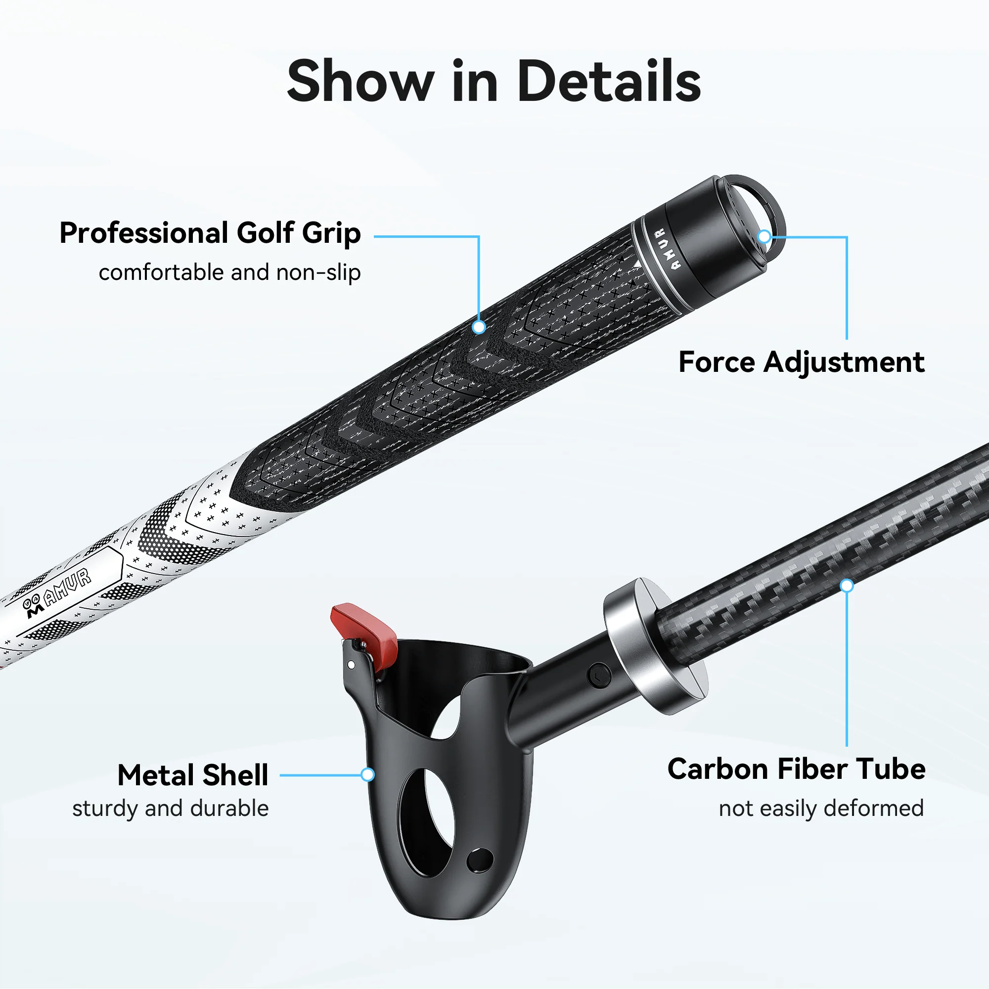 GA1  Force Feedback Best Golf Club for Quest 3 / 3S - Image 3