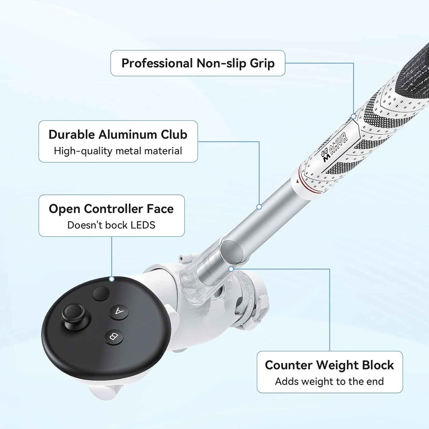 VR Golf Club for Quest 3 & 3S - Image 4