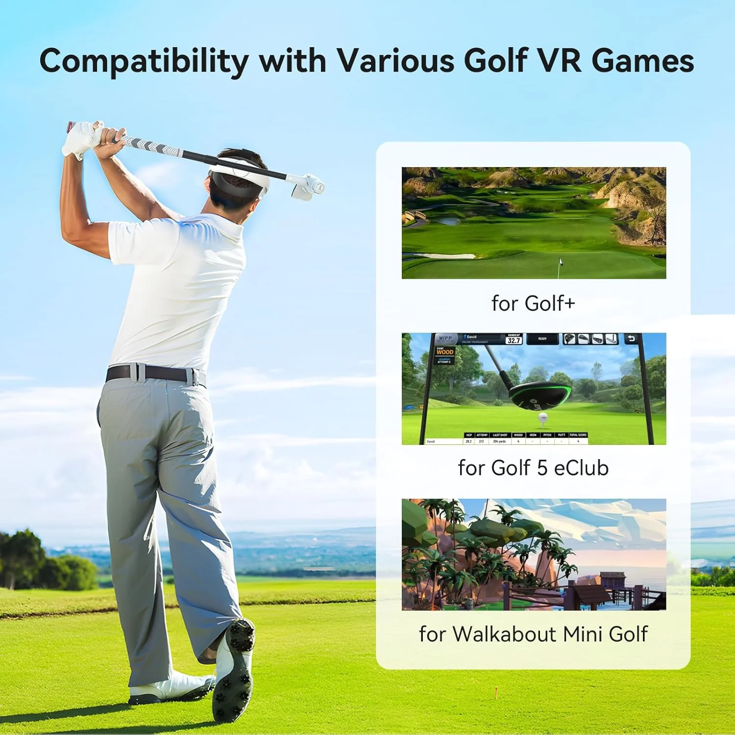 VR Golf Club for Quest 3 & 3S - Image 7