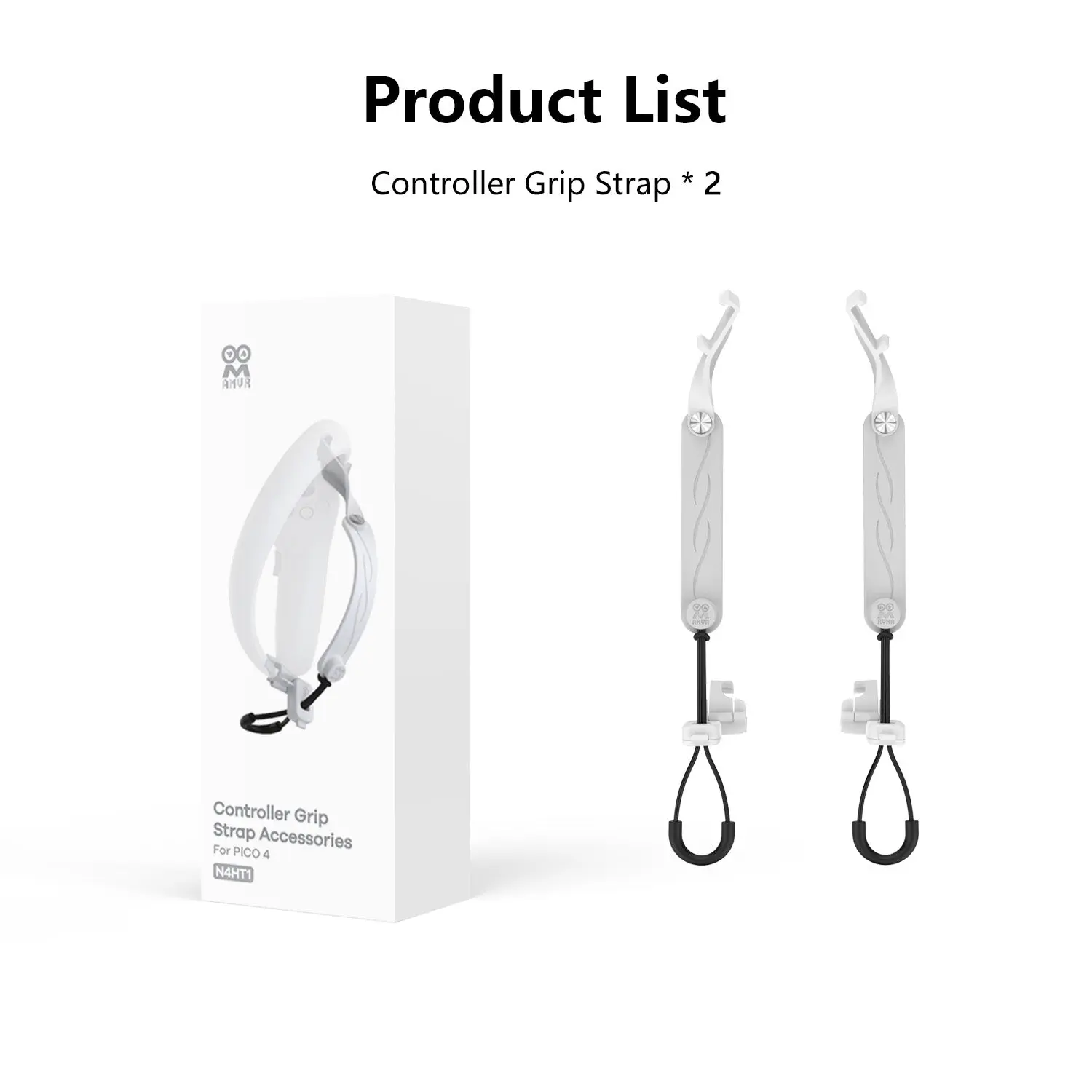 Controllers Adjustable Knuckle Strap for PICO 4 (Gray) - Image 6