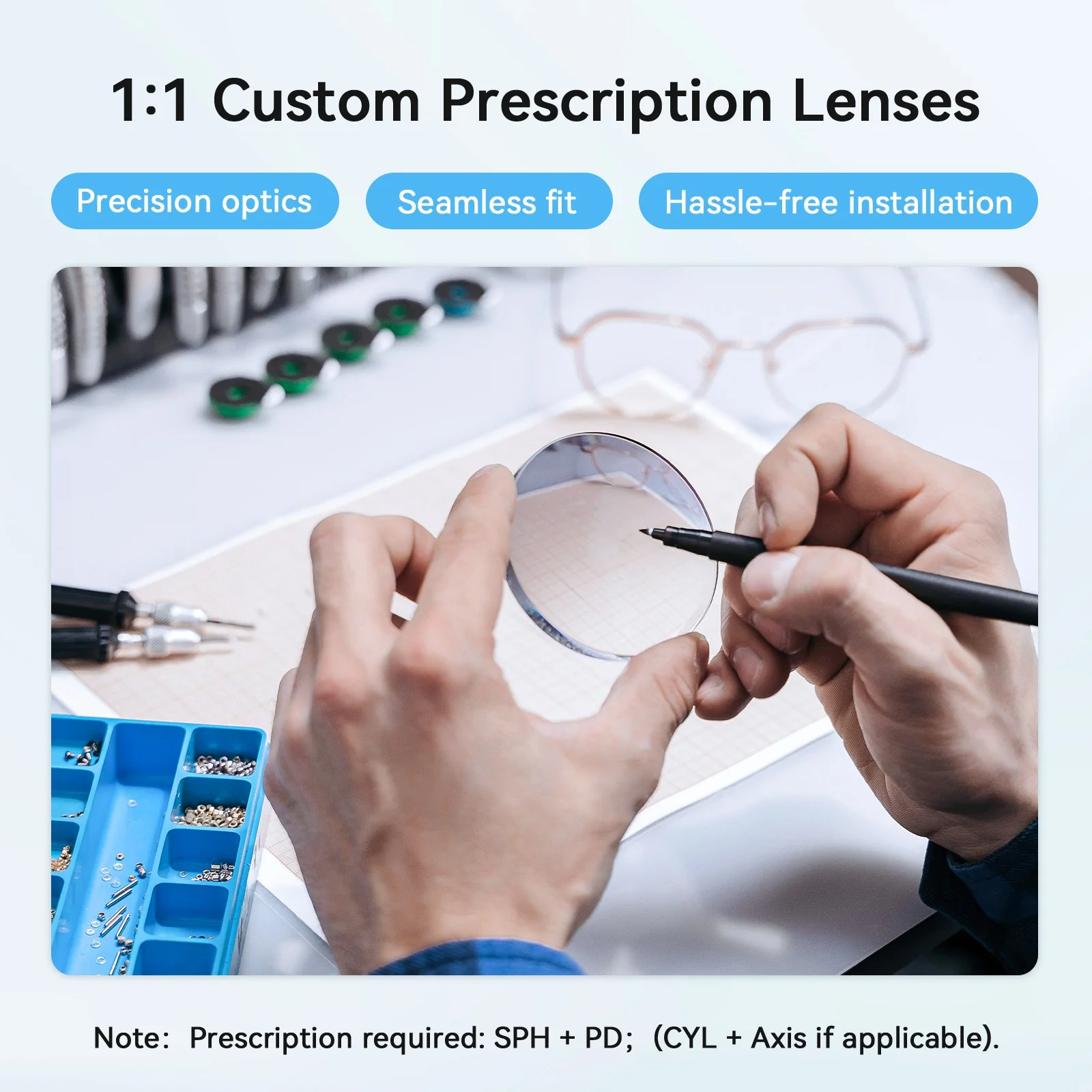 Ray-Ban Meta Prescription Lens Inserts For Gen 1 & Gen 2 - Image 4