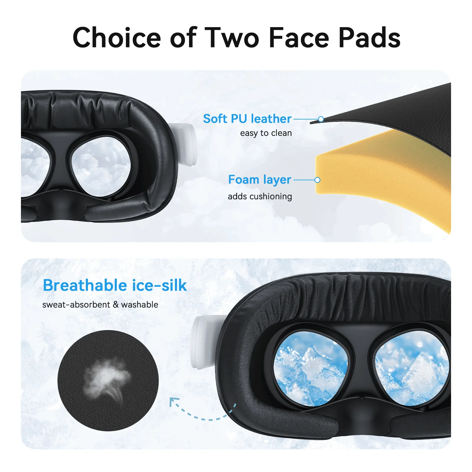 Upgraded Full-Ventilation Facial Interface for Quest 3S - Image 5